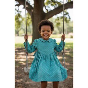 OshKosh Bgosh Girls Polka Dot Dress Size 4T